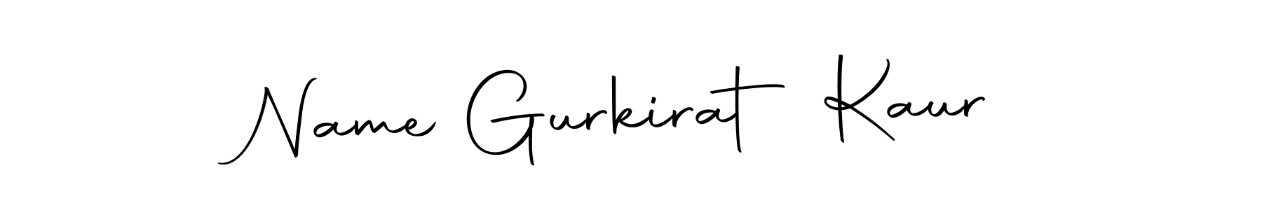 Use a signature maker to create a handwritten signature online. With this signature software, you can design (Autography-DOLnW) your own signature for name Name Gurkirat Kaur. Name Gurkirat Kaur signature style 10 images and pictures png