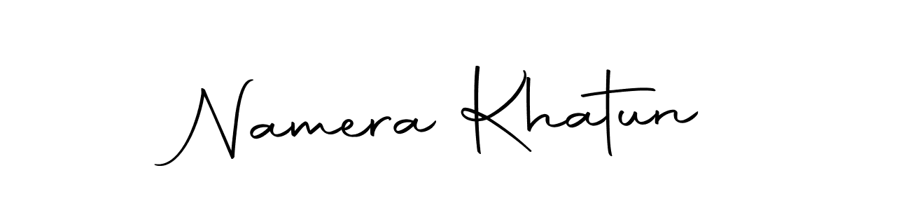Namera Khatun stylish signature style. Best Handwritten Sign (Autography-DOLnW) for my name. Handwritten Signature Collection Ideas for my name Namera Khatun. Namera Khatun signature style 10 images and pictures png