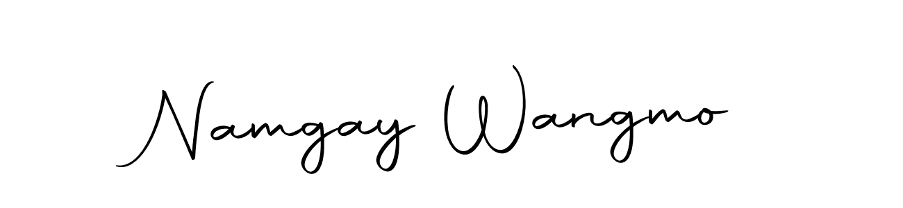 Also we have Namgay Wangmo name is the best signature style. Create professional handwritten signature collection using Autography-DOLnW autograph style. Namgay Wangmo signature style 10 images and pictures png