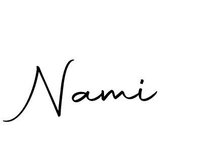 You can use this online signature creator to create a handwritten signature for the name Nami. This is the best online autograph maker. Nami signature style 10 images and pictures png