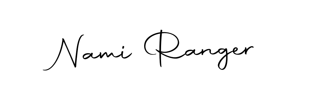 Design your own signature with our free online signature maker. With this signature software, you can create a handwritten (Autography-DOLnW) signature for name Nami Ranger. Nami Ranger signature style 10 images and pictures png