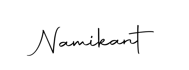 How to make Namikant signature? Autography-DOLnW is a professional autograph style. Create handwritten signature for Namikant name. Namikant signature style 10 images and pictures png