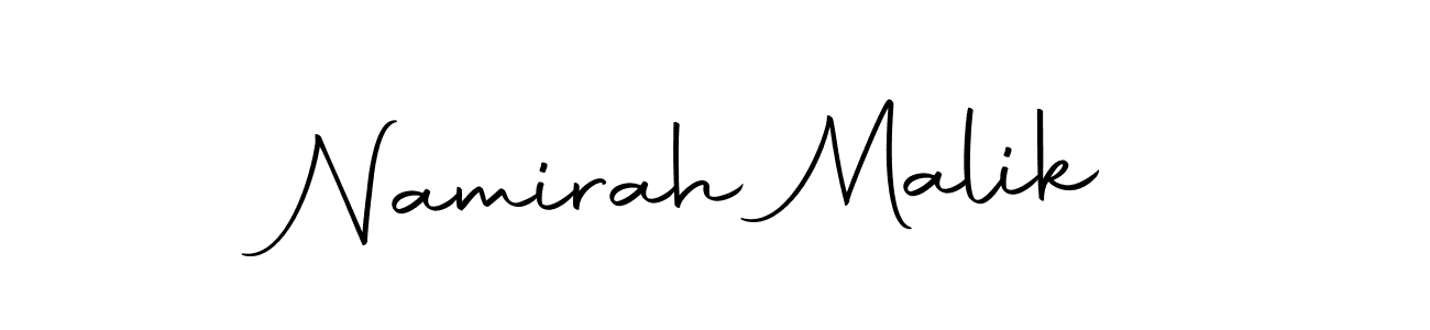 This is the best signature style for the Namirah Malik name. Also you like these signature font (Autography-DOLnW). Mix name signature. Namirah Malik signature style 10 images and pictures png
