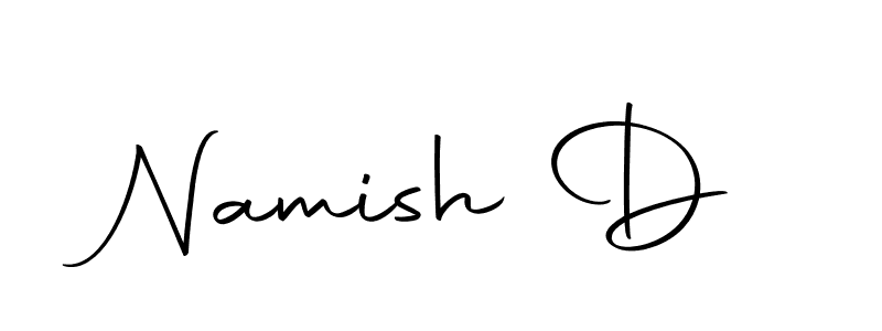 if you are searching for the best signature style for your name Namish D. so please give up your signature search. here we have designed multiple signature styles  using Autography-DOLnW. Namish D signature style 10 images and pictures png