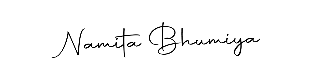 Use a signature maker to create a handwritten signature online. With this signature software, you can design (Autography-DOLnW) your own signature for name Namita Bhumiya. Namita Bhumiya signature style 10 images and pictures png
