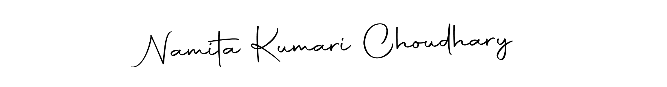 Make a beautiful signature design for name Namita Kumari Choudhary. Use this online signature maker to create a handwritten signature for free. Namita Kumari Choudhary signature style 10 images and pictures png
