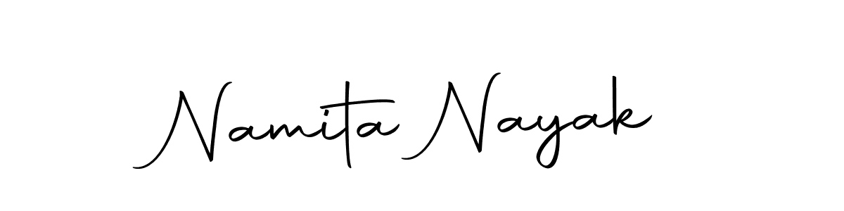 Make a beautiful signature design for name Namita Nayak. Use this online signature maker to create a handwritten signature for free. Namita Nayak signature style 10 images and pictures png