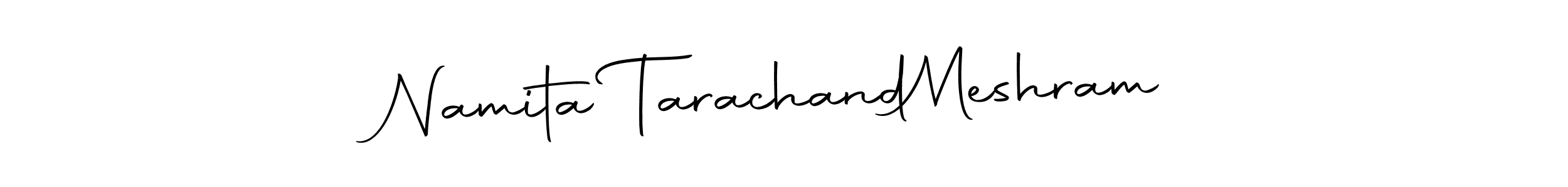 It looks lik you need a new signature style for name Namita Tarachand  Meshram. Design unique handwritten (Autography-DOLnW) signature with our free signature maker in just a few clicks. Namita Tarachand  Meshram signature style 10 images and pictures png