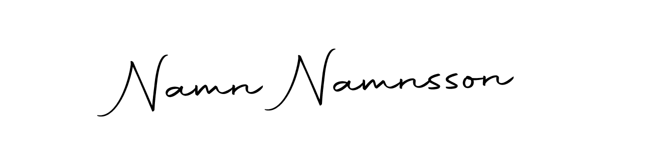 Use a signature maker to create a handwritten signature online. With this signature software, you can design (Autography-DOLnW) your own signature for name Namn Namnsson. Namn Namnsson signature style 10 images and pictures png