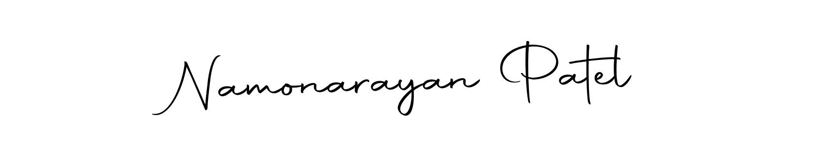 Here are the top 10 professional signature styles for the name Namonarayan Patel. These are the best autograph styles you can use for your name. Namonarayan Patel signature style 10 images and pictures png