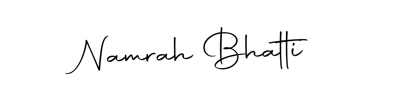 You should practise on your own different ways (Autography-DOLnW) to write your name (Namrah Bhatti) in signature. don't let someone else do it for you. Namrah Bhatti signature style 10 images and pictures png