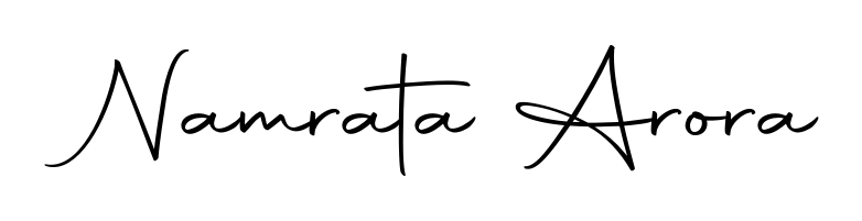 It looks like you need a new signature style for name Namrata Arora. Design unique handwritten (Autography-DOLnW) signature with our free signature maker in just a few clicks. Namrata Arora signature style 10 images and pictures png