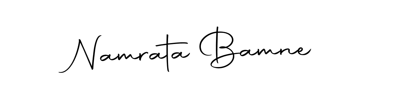 Once you've used our free online signature maker to create your best signature Autography-DOLnW style, it's time to enjoy all of the benefits that Namrata Bamne name signing documents. Namrata Bamne signature style 10 images and pictures png