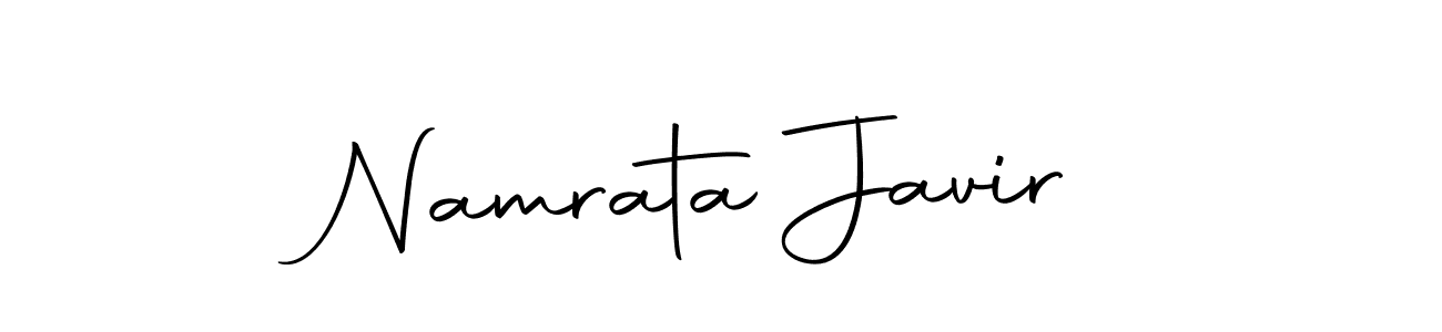 Autography-DOLnW is a professional signature style that is perfect for those who want to add a touch of class to their signature. It is also a great choice for those who want to make their signature more unique. Get Namrata Javir name to fancy signature for free. Namrata Javir signature style 10 images and pictures png