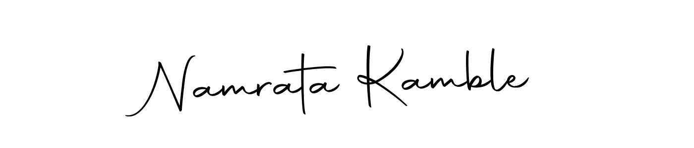 Make a beautiful signature design for name Namrata Kamble. Use this online signature maker to create a handwritten signature for free. Namrata Kamble signature style 10 images and pictures png