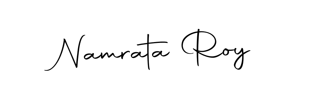 Create a beautiful signature design for name Namrata Roy. With this signature (Autography-DOLnW) fonts, you can make a handwritten signature for free. Namrata Roy signature style 10 images and pictures png