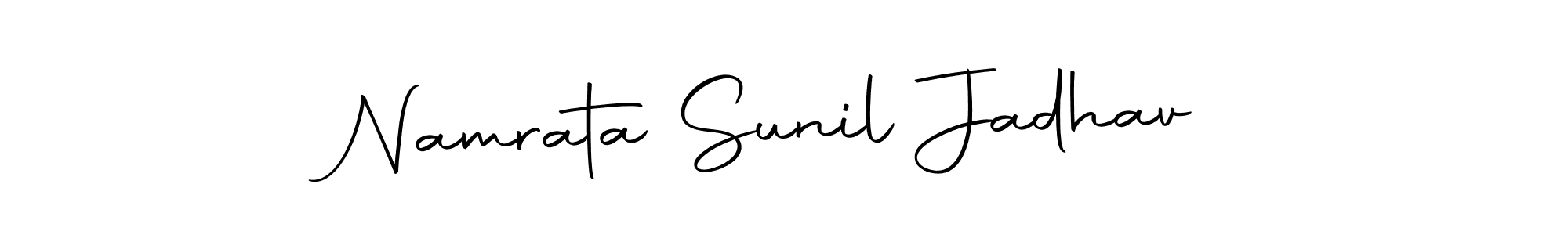 You should practise on your own different ways (Autography-DOLnW) to write your name (Namrata Sunil Jadhav) in signature. don't let someone else do it for you. Namrata Sunil Jadhav signature style 10 images and pictures png