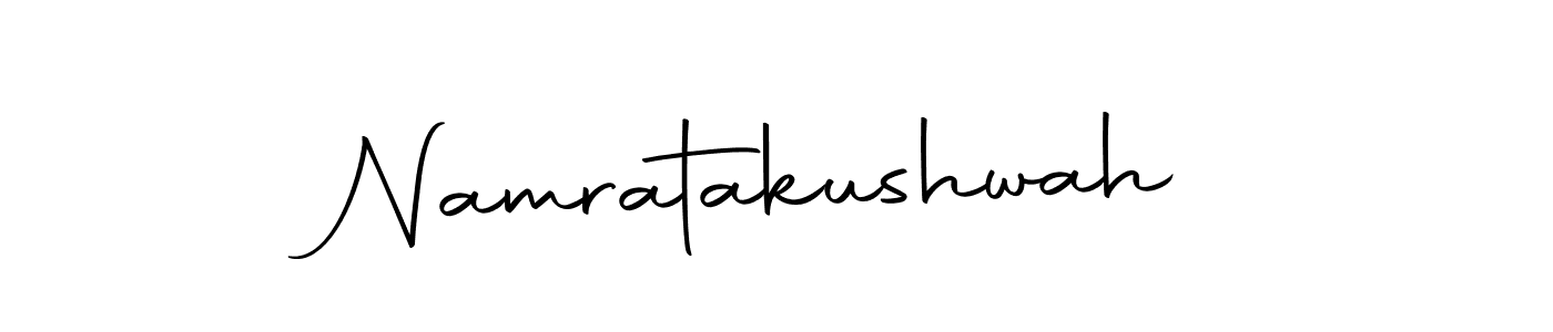 Make a beautiful signature design for name Namratakushwah. With this signature (Autography-DOLnW) style, you can create a handwritten signature for free. Namratakushwah signature style 10 images and pictures png