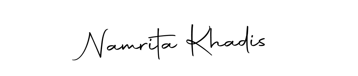 It looks lik you need a new signature style for name Namrita Khadis. Design unique handwritten (Autography-DOLnW) signature with our free signature maker in just a few clicks. Namrita Khadis signature style 10 images and pictures png