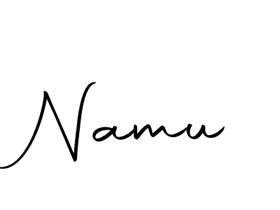 You can use this online signature creator to create a handwritten signature for the name Namu. This is the best online autograph maker. Namu signature style 10 images and pictures png