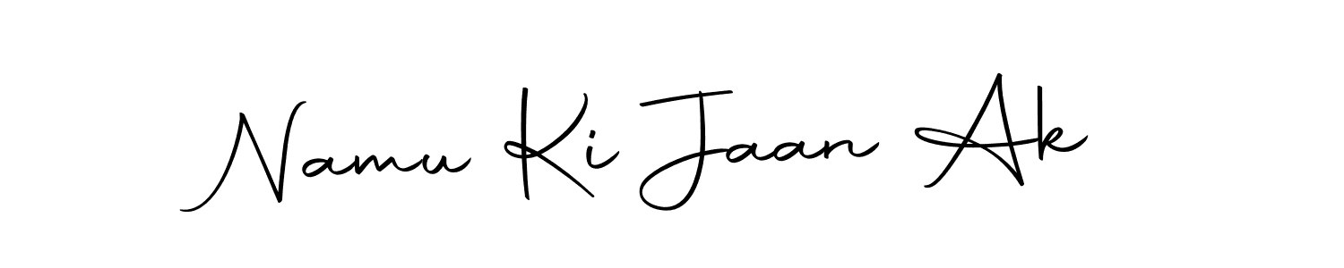 This is the best signature style for the Namu Ki Jaan Ak name. Also you like these signature font (Autography-DOLnW). Mix name signature. Namu Ki Jaan Ak signature style 10 images and pictures png