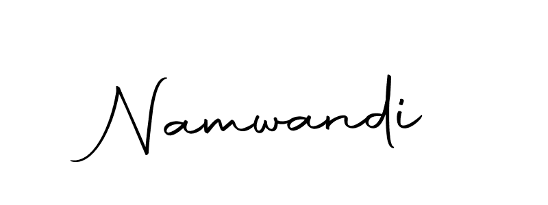 Namwandi stylish signature style. Best Handwritten Sign (Autography-DOLnW) for my name. Handwritten Signature Collection Ideas for my name Namwandi. Namwandi signature style 10 images and pictures png