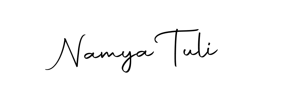 See photos of Namya Tuli official signature by Spectra . Check more albums & portfolios. Read reviews & check more about Autography-DOLnW font. Namya Tuli signature style 10 images and pictures png