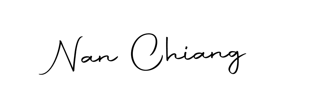 Once you've used our free online signature maker to create your best signature Autography-DOLnW style, it's time to enjoy all of the benefits that Nan Chiang name signing documents. Nan Chiang signature style 10 images and pictures png