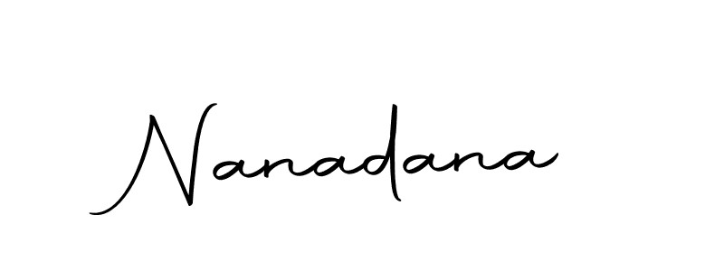if you are searching for the best signature style for your name Nanadana. so please give up your signature search. here we have designed multiple signature styles  using Autography-DOLnW. Nanadana signature style 10 images and pictures png