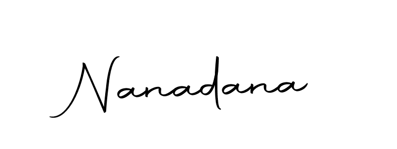 if you are searching for the best signature style for your name Nanadana. so please give up your signature search. here we have designed multiple signature styles  using Autography-DOLnW. Nanadana signature style 10 images and pictures png