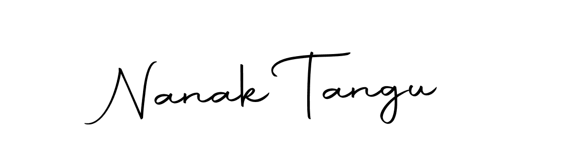 Create a beautiful signature design for name Nanak Tangu. With this signature (Autography-DOLnW) fonts, you can make a handwritten signature for free. Nanak Tangu signature style 10 images and pictures png