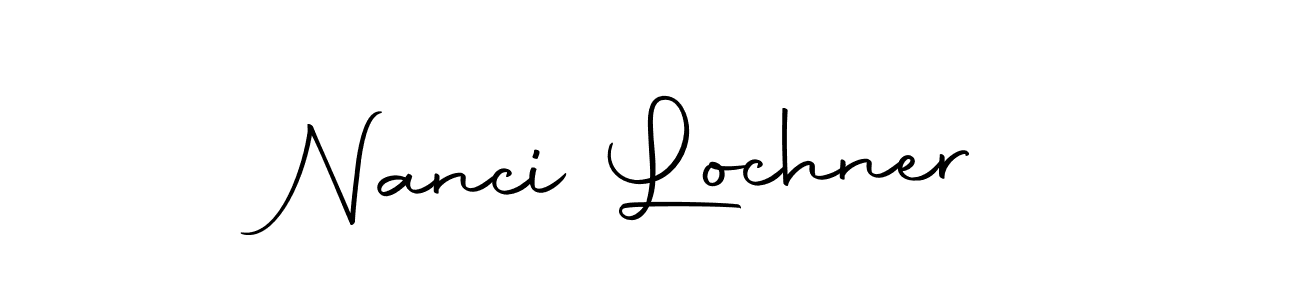 You should practise on your own different ways (Autography-DOLnW) to write your name (Nanci Lochner) in signature. don't let someone else do it for you. Nanci Lochner signature style 10 images and pictures png