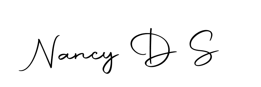 This is the best signature style for the Nancy D S name. Also you like these signature font (Autography-DOLnW). Mix name signature. Nancy D S signature style 10 images and pictures png