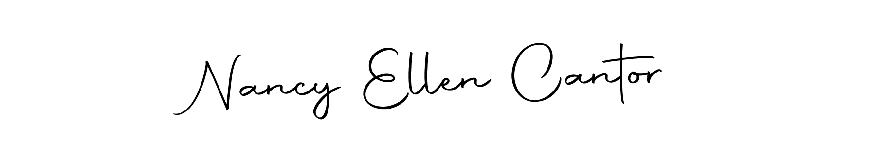 Autography-DOLnW is a professional signature style that is perfect for those who want to add a touch of class to their signature. It is also a great choice for those who want to make their signature more unique. Get Nancy Ellen Cantor name to fancy signature for free. Nancy Ellen Cantor signature style 10 images and pictures png