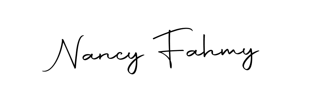 Check out images of Autograph of Nancy Fahmy name. Actor Nancy Fahmy Signature Style. Autography-DOLnW is a professional sign style online. Nancy Fahmy signature style 10 images and pictures png