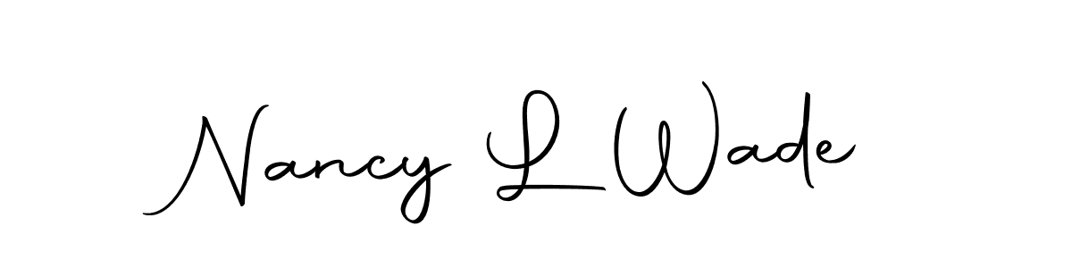 The best way (Autography-DOLnW) to make a short signature is to pick only two or three words in your name. The name Nancy L Wade include a total of six letters. For converting this name. Nancy L Wade signature style 10 images and pictures png