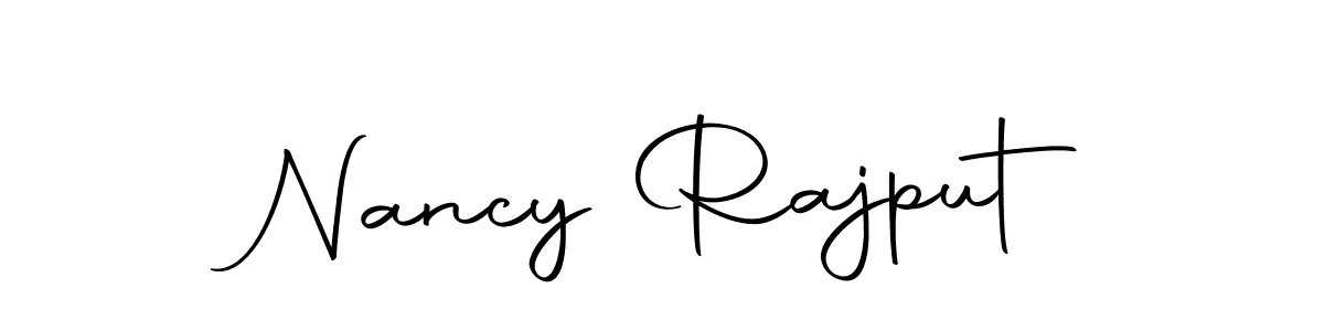 You should practise on your own different ways (Autography-DOLnW) to write your name (Nancy Rajput) in signature. don't let someone else do it for you. Nancy Rajput signature style 10 images and pictures png