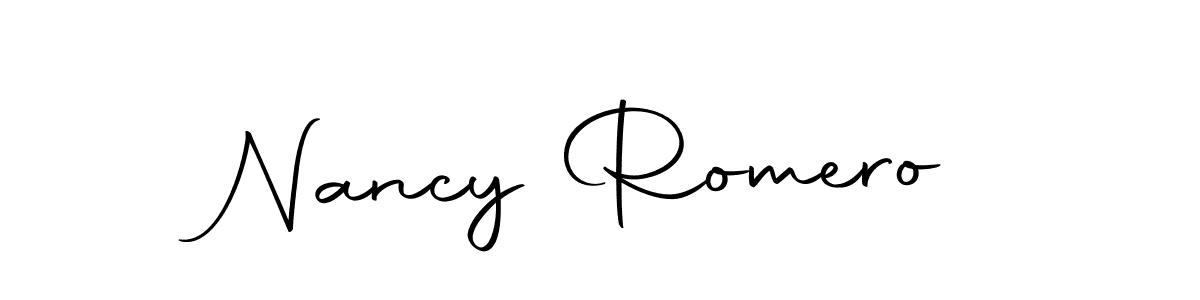 You can use this online signature creator to create a handwritten signature for the name Nancy Romero. This is the best online autograph maker. Nancy Romero signature style 10 images and pictures png