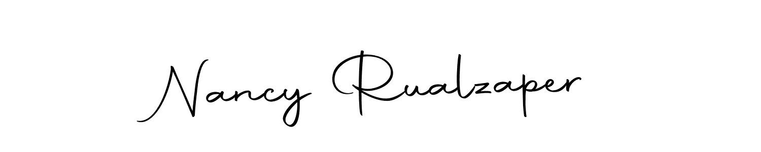 It looks lik you need a new signature style for name Nancy Rualzaper. Design unique handwritten (Autography-DOLnW) signature with our free signature maker in just a few clicks. Nancy Rualzaper signature style 10 images and pictures png