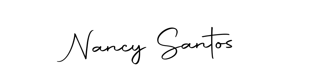 See photos of Nancy Santos official signature by Spectra . Check more albums & portfolios. Read reviews & check more about Autography-DOLnW font. Nancy Santos signature style 10 images and pictures png