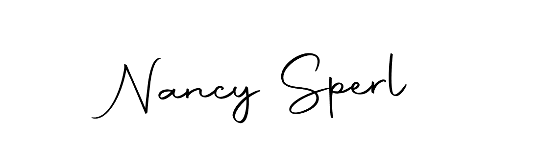 if you are searching for the best signature style for your name Nancy Sperl. so please give up your signature search. here we have designed multiple signature styles  using Autography-DOLnW. Nancy Sperl signature style 10 images and pictures png