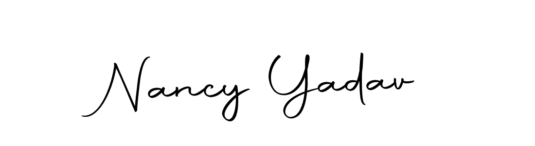 You can use this online signature creator to create a handwritten signature for the name Nancy Yadav. This is the best online autograph maker. Nancy Yadav signature style 10 images and pictures png