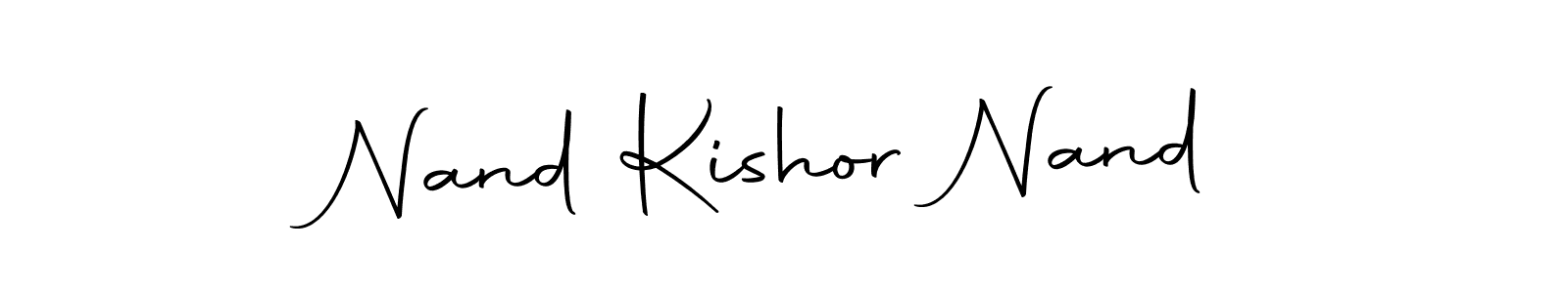 Make a short Nand Kishor Nand signature style. Manage your documents anywhere anytime using Autography-DOLnW. Create and add eSignatures, submit forms, share and send files easily. Nand Kishor Nand signature style 10 images and pictures png