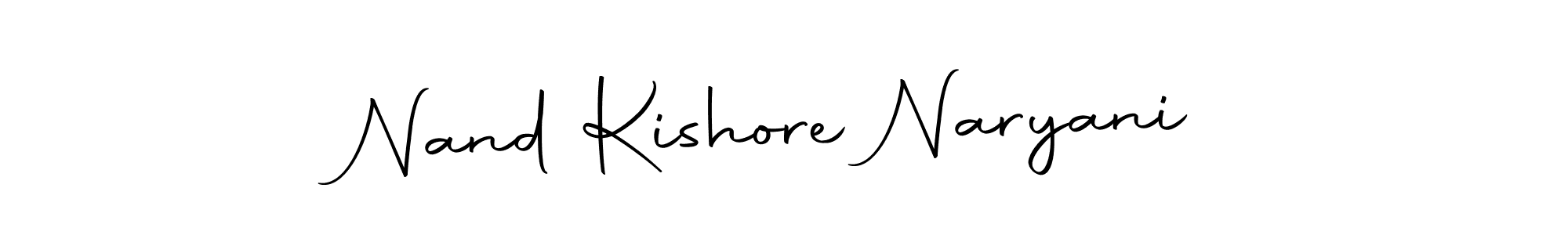 You can use this online signature creator to create a handwritten signature for the name Nand Kishore Naryani. This is the best online autograph maker. Nand Kishore Naryani signature style 10 images and pictures png