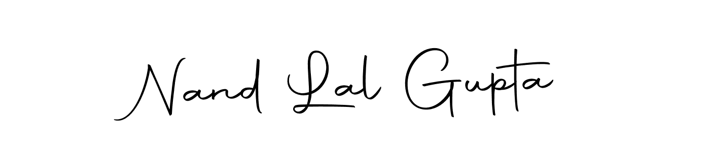 Design your own signature with our free online signature maker. With this signature software, you can create a handwritten (Autography-DOLnW) signature for name Nand Lal Gupta. Nand Lal Gupta signature style 10 images and pictures png