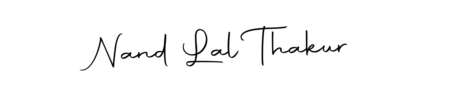 Design your own signature with our free online signature maker. With this signature software, you can create a handwritten (Autography-DOLnW) signature for name Nand Lal Thakur. Nand Lal Thakur signature style 10 images and pictures png