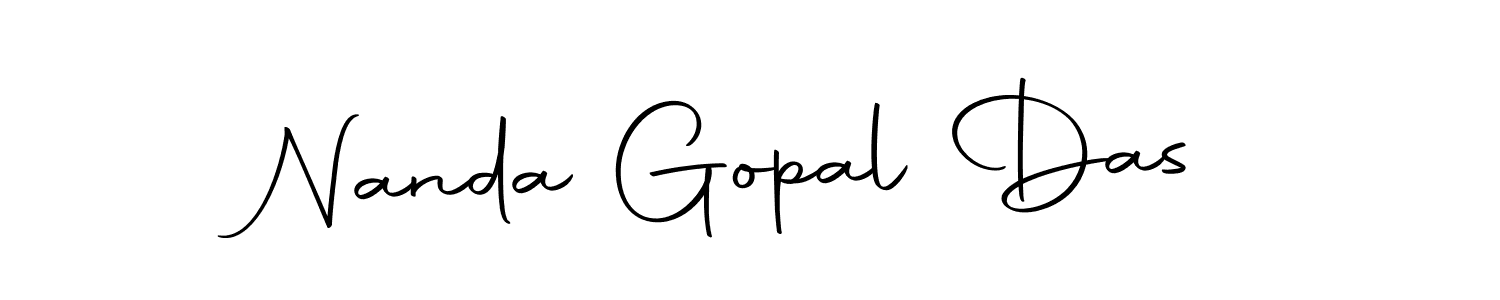 How to make Nanda Gopal Das signature? Autography-DOLnW is a professional autograph style. Create handwritten signature for Nanda Gopal Das name. Nanda Gopal Das signature style 10 images and pictures png