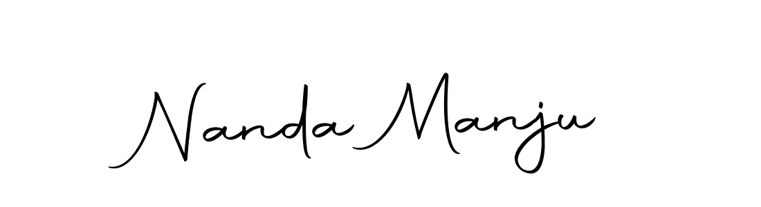 Best and Professional Signature Style for Nanda Manju. Autography-DOLnW Best Signature Style Collection. Nanda Manju signature style 10 images and pictures png