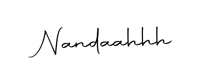Make a short Nandaahhh signature style. Manage your documents anywhere anytime using Autography-DOLnW. Create and add eSignatures, submit forms, share and send files easily. Nandaahhh signature style 10 images and pictures png