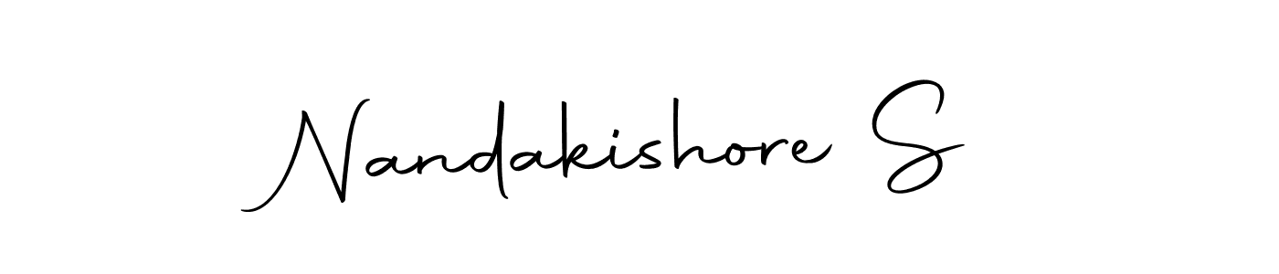 Autography-DOLnW is a professional signature style that is perfect for those who want to add a touch of class to their signature. It is also a great choice for those who want to make their signature more unique. Get Nandakishore S name to fancy signature for free. Nandakishore S signature style 10 images and pictures png